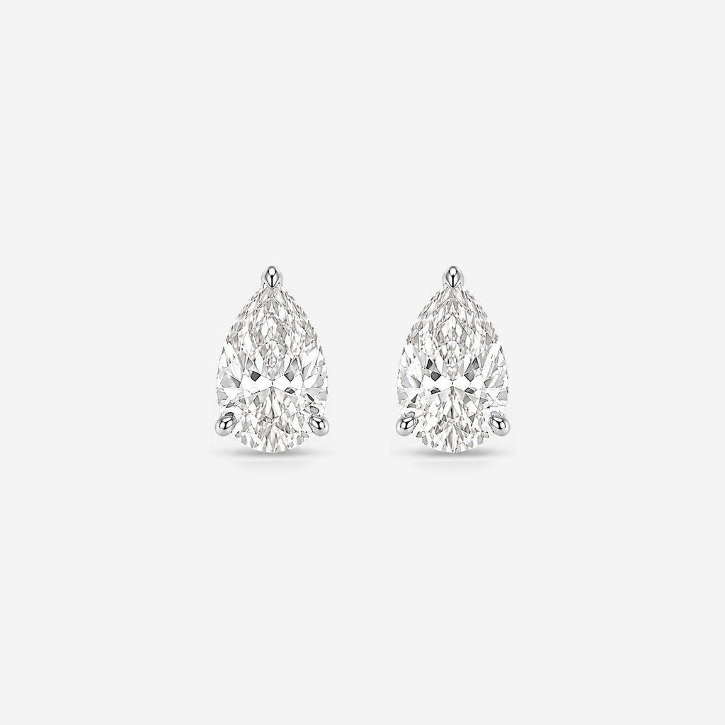 PEAR DIAMOND STUDS