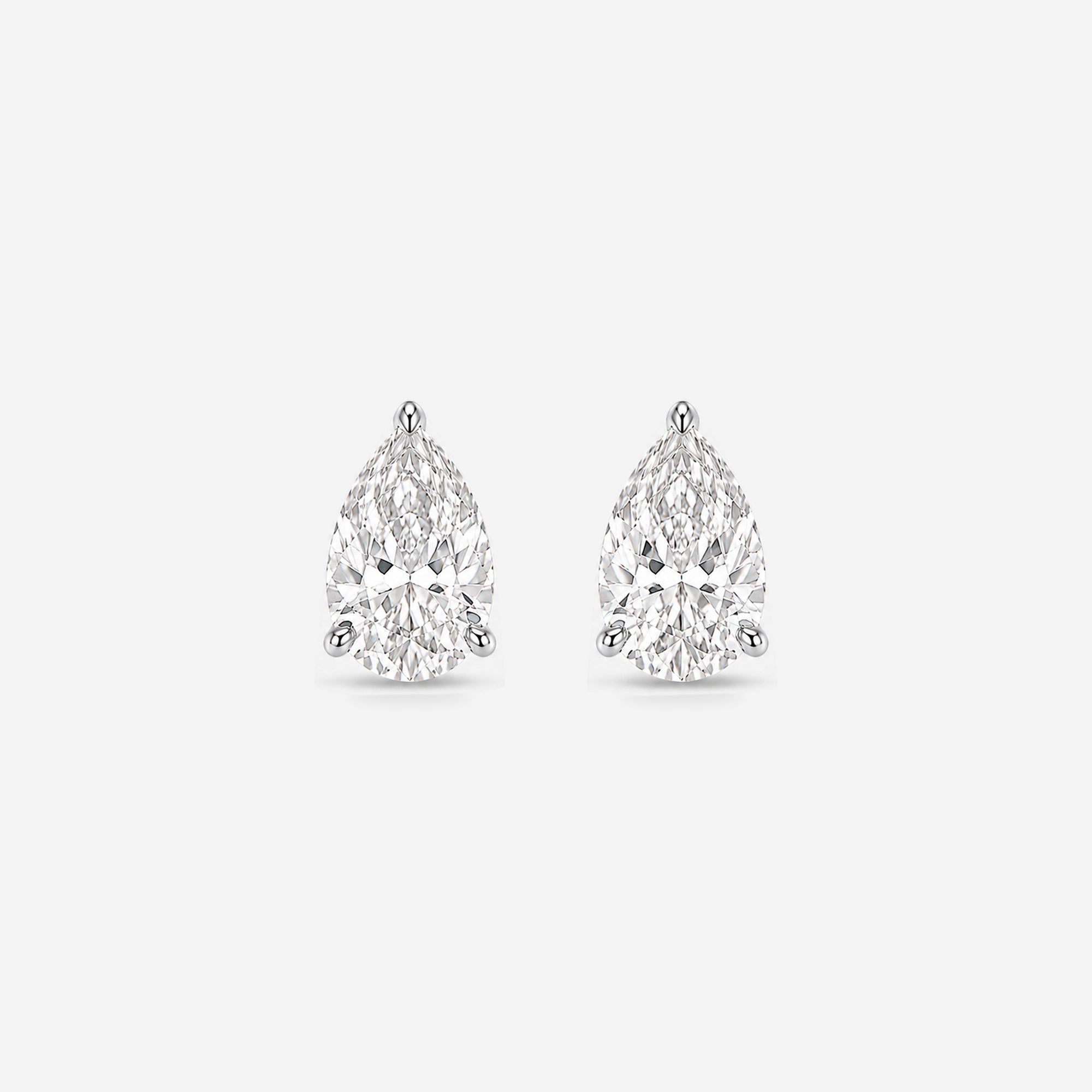 PEAR DIAMOND STUDS