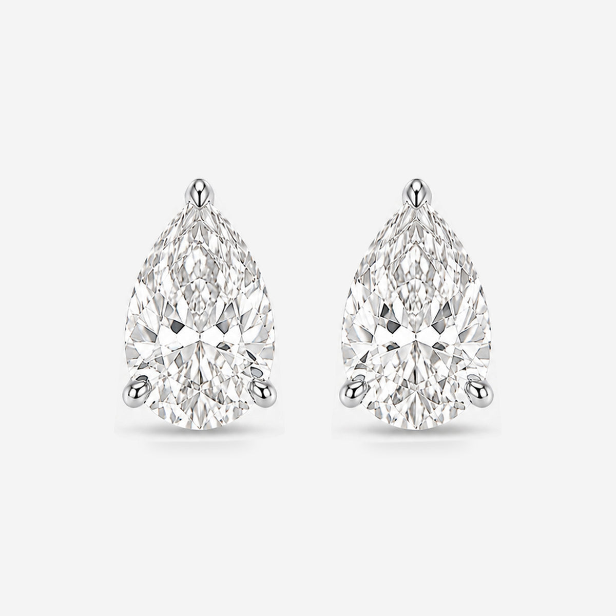 PEAR DIAMOND STUDS