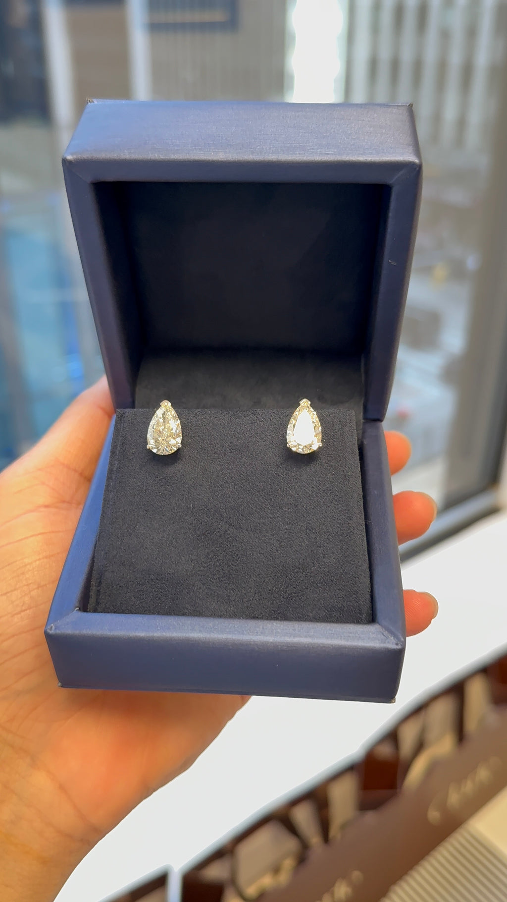 Pear Studs
