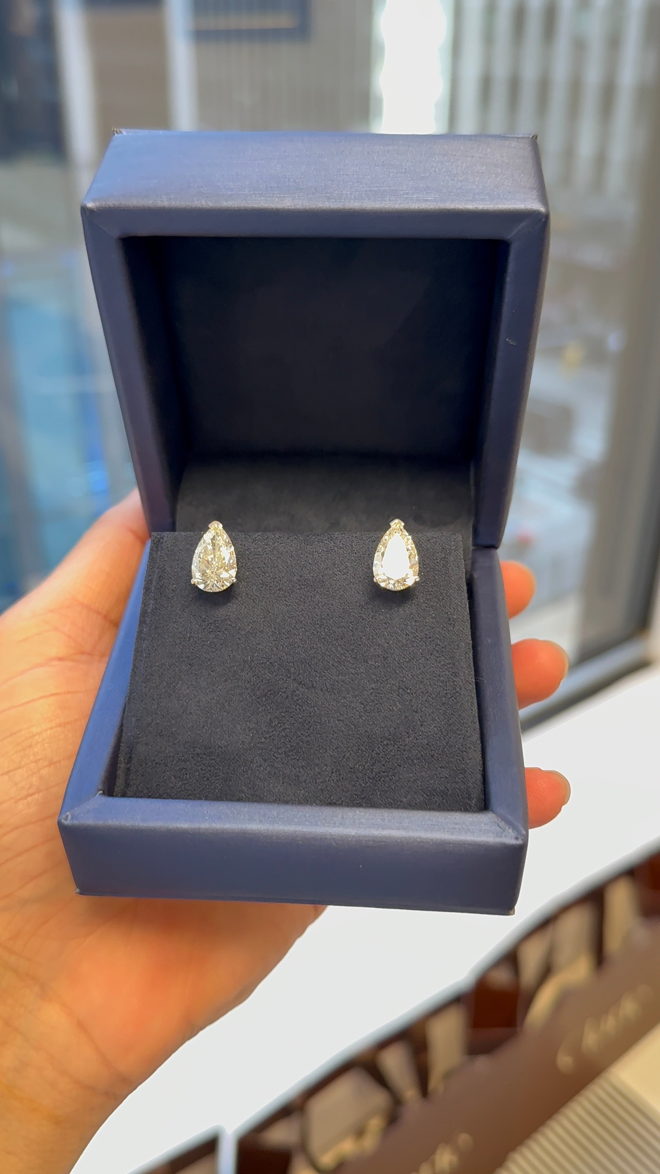 Pear Studs