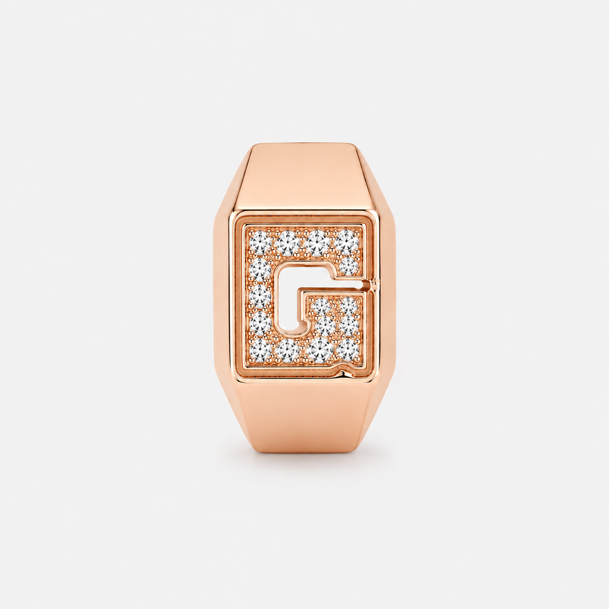 GLORIA "G" PINKY RING