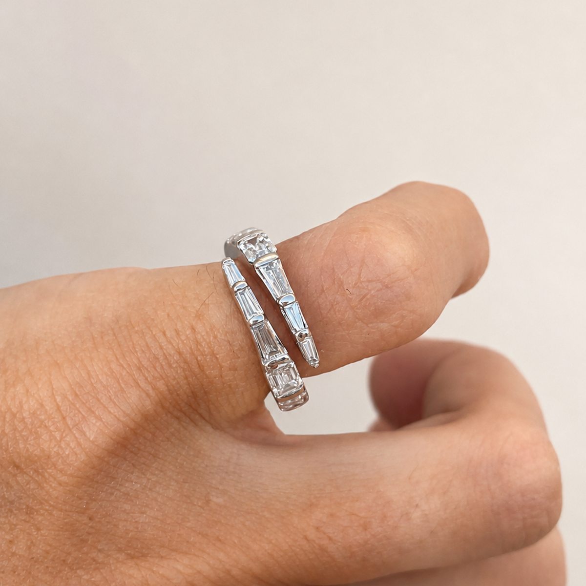 CHRISTINA WRAP PINKY RING