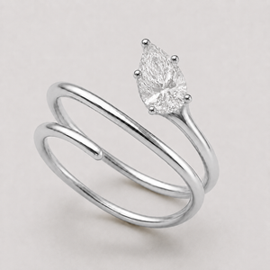 14K White Gold
