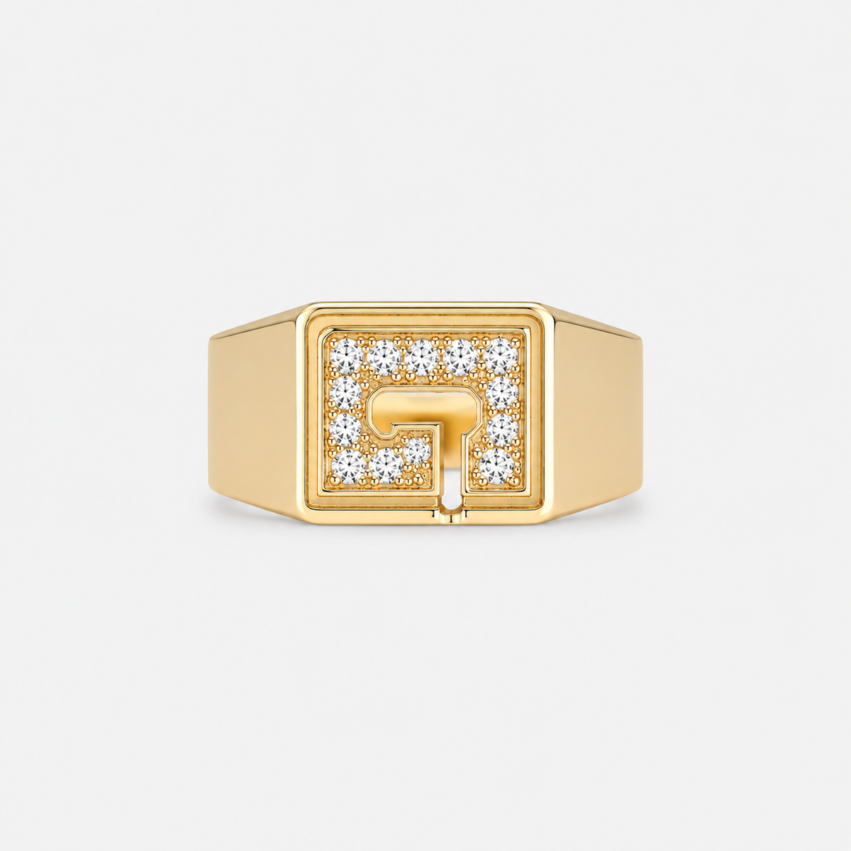 GLORIA "G" PINKY RING